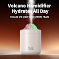 Pikkukuva 2 / 7: WT-11 Ilmankostutin: 500ml, Hiljainen, Värikäs Valo, USB Työpöytä Valkoinen
