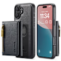 Miniatyrbillede 11 af 11: 2-i-1 Magnetisk Wallet cover til iPhone 16 Pro Max