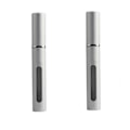 Miniatyrbild 1 av 4: Liten Refill Flaska för Parfym Återfyllbar 5 ml 2-Pack Silver