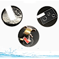Miniatyrbild 2 av 5: Skärmskydd i härdat glas för Garmin Fenix 7X (2-pack)