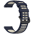 Miniatyrbillede 1 af 4: Silikone rem til Xiaomi Watch S4/Keep Watch Pilot 1 Sort hvid
