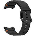 Pikkukuva 4 / 4: Samsung Watch 7.6 aaltoileva ommeltu ranneke Musta