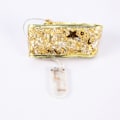 Miniatyrbild 7 av 7: Julljusslinga dekoband Guld 1 m