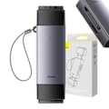Miniatyrbild 1 av 8: Baseus Lite Series SD/TF minneskortläsare, USB + USB-C (grå)