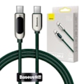 Miniatyrbild 1 av 10: Baseus Displaykabel USB-C till USB-C 100W 1m (grön)