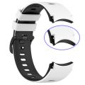 Miniatyrbillede 3 af 5: Tofarvet urrem til Samsung Galaxy Watch 4/5/6/6 Classic Hvid