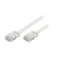 Miniatyrbild 1 av 3: U/UTP Cat6 patch cable, flat, 7m, 250MHz, white
