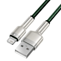 Miniatyrbild 4 av 8: USB-kabel för Lightning Baseus Cafule, 2,4A, 1m (grön)