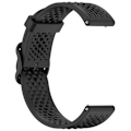 Miniatyrbillede 4 af 4: Silikone urrem til Xiaomi Watch S4 Sport Sort 20 mm