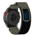 Miniatyrbillede 3 af 3: Garmin 20 mm Quick Release Nylon Magic Sticker Watch Band Grå