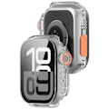 Miniatyrbild 3 av 6: Skyddsfodral för Apple Watch - Hård PC & Härdat Glas Transparent 40 mm