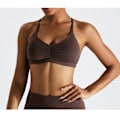 Miniatyrbillede 2 af 9: Criss Cross Sports BH og Leggings Sæt kaffe XL