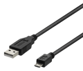 Pikkukuva 3 / 3: USB 2.0 cable Type A ma, Type Micro B ma, 5-pin,  1m, black