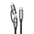 Pikkukuva 3 / 4: Mcdodo 2in1 -kaapeli CA-0450 USB-C - USB-C + Lightning, 1,2 m