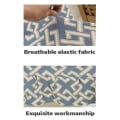 Miniatyrbild 4 av 5: Universal Elastic Stolöverdrag Polyester Burgundy 4-pack