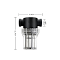 Miniatyrbillede 2 af 3: Inline vandfilter - 1/2" indvendig gevind 100 mesh