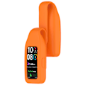 Miniatyrbillede 3 af 8: Stålclipsspænde til Huawei Band 10/9/8 - Silikone Orange