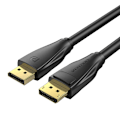 Miniatyrbillede 5 af 6: DisplayPort 1.4-kabelventilation HCDBG 1,5m, 8K 60Hz/4K 120Hz (sort)