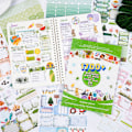 Miniatyrbillede 5 af 6: Skrivbar selvklæbende planlægger-stickerbog Model 3