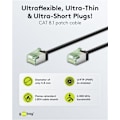 Miniatyrbild 3 av 11: Ultraflexibel patchkabel CAT 8.1, slim, U/FTP, svart