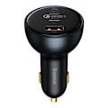 Miniatyrbild 11 av 11: Billaddare Baseus Qualcomm, USB, 2x USB-C, 160W (grå)