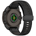Miniatyrbillede 3 af 7: Urrem til Garmin Smartwatch Sort+grå 22 mm