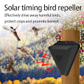 Miniatyrbillede 5 af 10: Solar drevet repeller, vilde dyr repeller, fugl repeller, ultralyd repeller