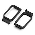 Miniatyrbillede 1 af 3: Metalramme til Xiaomi Band 9 Active/Redmi Band 3 (18MM) Sort