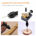 Miniatyrbild 4 av 6: Handborr med 10 olika bits Svart 0.6-2.0 mm