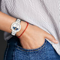 Miniatyrbild 9 av 9: Keramiskt armband för Huawei GT5 & GT5 Pro - 18mm Universal Passform Vit