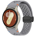 Miniatyrbild 3 av 4: Snyggt & praktiskt klockarmband för Samsung Galaxy Watch 7/6/5/4 Blå