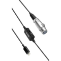 Miniatyrbild 2 av 2: BOYA Mikrofonadapter Lightning - XLR BY-BCA7 Hane - Hona