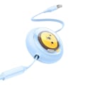 Pikkukuva 5 / 10: Latauskaapeli 3w1 Baseus USB-USB-C, USB-M, Lightning 3,5A, 1,1m (sininen)
