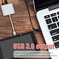 Pikkukuva 5 / 7: INF USB-C-moniporttinen sovitin USB- (PD), USB-C-, 4K HDMI -yhteensopiva