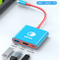 Pikkukuva 5 / 8: 3-in-1 USB-C -keskitin HDMI:llä, USB 3.0:lla ja PD-latauksella