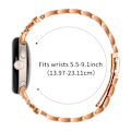 Miniatyrbillede 5 af 7: Urrem i rosaguld rustfrit stål til Google Pixel Watch