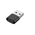 Miniatyrbild 2 av 6: INF 2-pack USB-C till USB-adapter för dataöverföring och laddning Svart