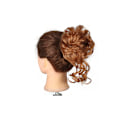 Miniatyrbillede 2 af 4: Langt hår Bun Wrap Around Scrunchie-hårstykke