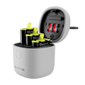 Miniatyrbild 7 av 8: 3-fack vattentät laddare Telesin Allin box för GoPro Hero 9 / Hero 10 + 3 batterier (GP-BTR-906-GY-B)