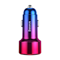 Miniatyrbild 2 av 11: Ładowarka samochodowa Baseus Magic USB + USB-C QC 4.0 PD 45W (czerwono-niebieska)