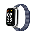 Pikkukuva 1 / 4: Nylon kellon ranneke Xiaomi Redmi Band 2/8 Activelle Tummansininen