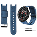 Pikkukuva 1 / 3: Amazfit T-Rex Pro Nylon Canvas -kellohihna Sininen