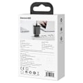Miniatyrbild 8 av 8: Baseus Speed Mini snabbladdare, USB-C, PD, 3A, 20W (svart)