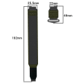 Miniatyrbillede 3 af 3: 22 mm urrem til Garmin Quatix 7 Pro/FeniX/Fenix 6/Fenix 5 Størrelse M Nylon Grå