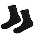 Miniatyrbillede 1 af 2: Hyggelige Gulvsokker - One Size 35-42 Sort