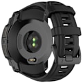 Miniatyrbillede 1 af 5: Premium Silicone Garmin Instinct 3 Band til 45mm - Sort