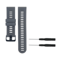 Klockarmband silikon  Forerunner 945/935, Garmin Fenix 5 Grey Garmin Forerunner 945/935, Garmin Fenix 5 Grey