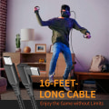 Miniatyrbillede 2 af 10: INF Link kabel USB-C til Oculus Quest 2 Sort 5 meter