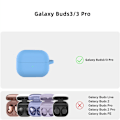 Miniatyrbillede 3 af 3: Silikoneetui til Samsung Galaxy Buds 3/3 Pro Blå