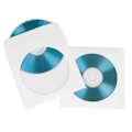 Miniatyrbild 1 av 2: HAMA CD/DVD-ficka Papper Vit 100-pack